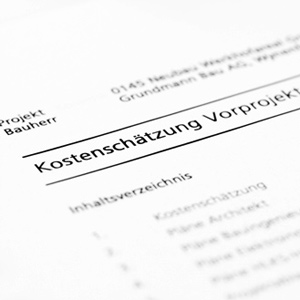 kostenplanung